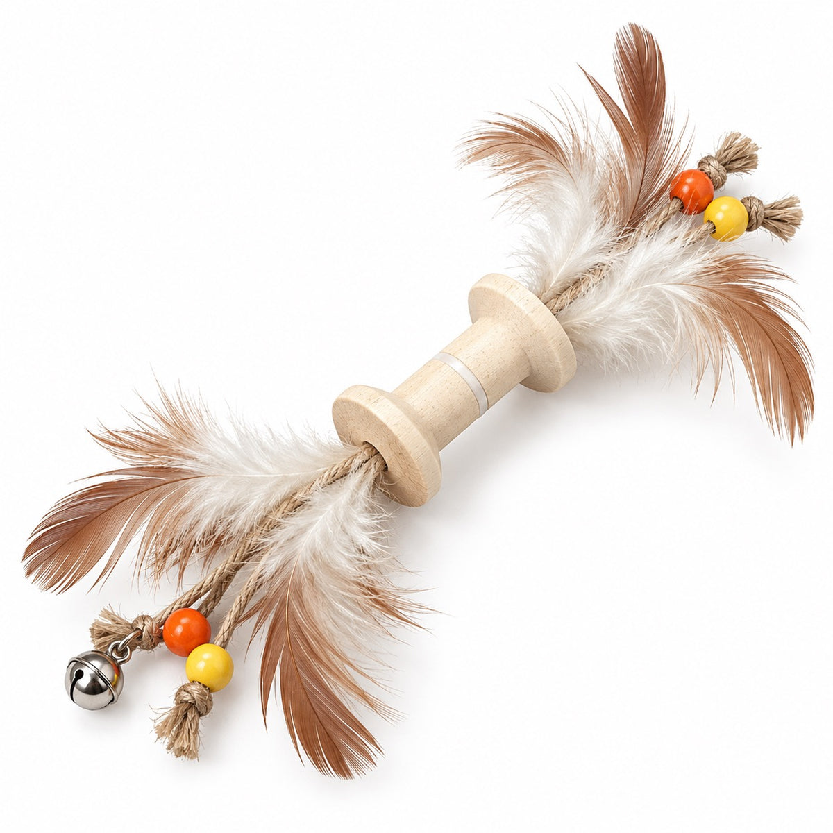 Silvervine Feather Play Toys - Feather Roller