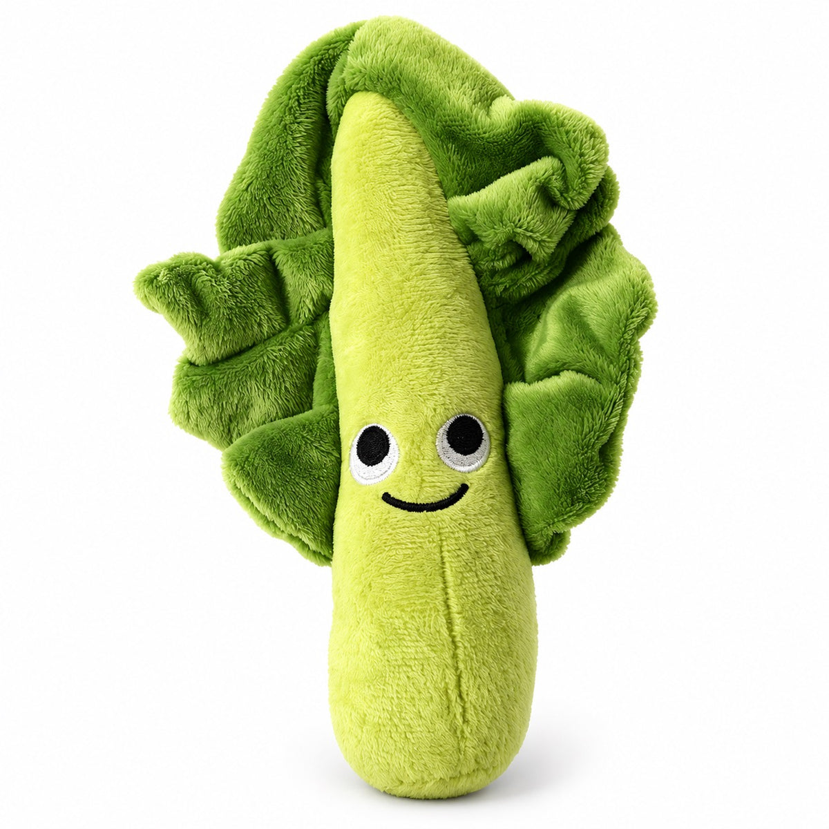 Smiling Kale Leaf Plush Toy - Kale Leaf
