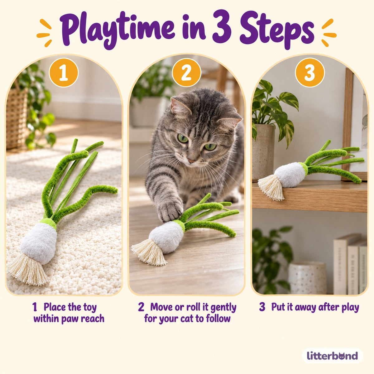 Green Onion Plush Teaser - how to play