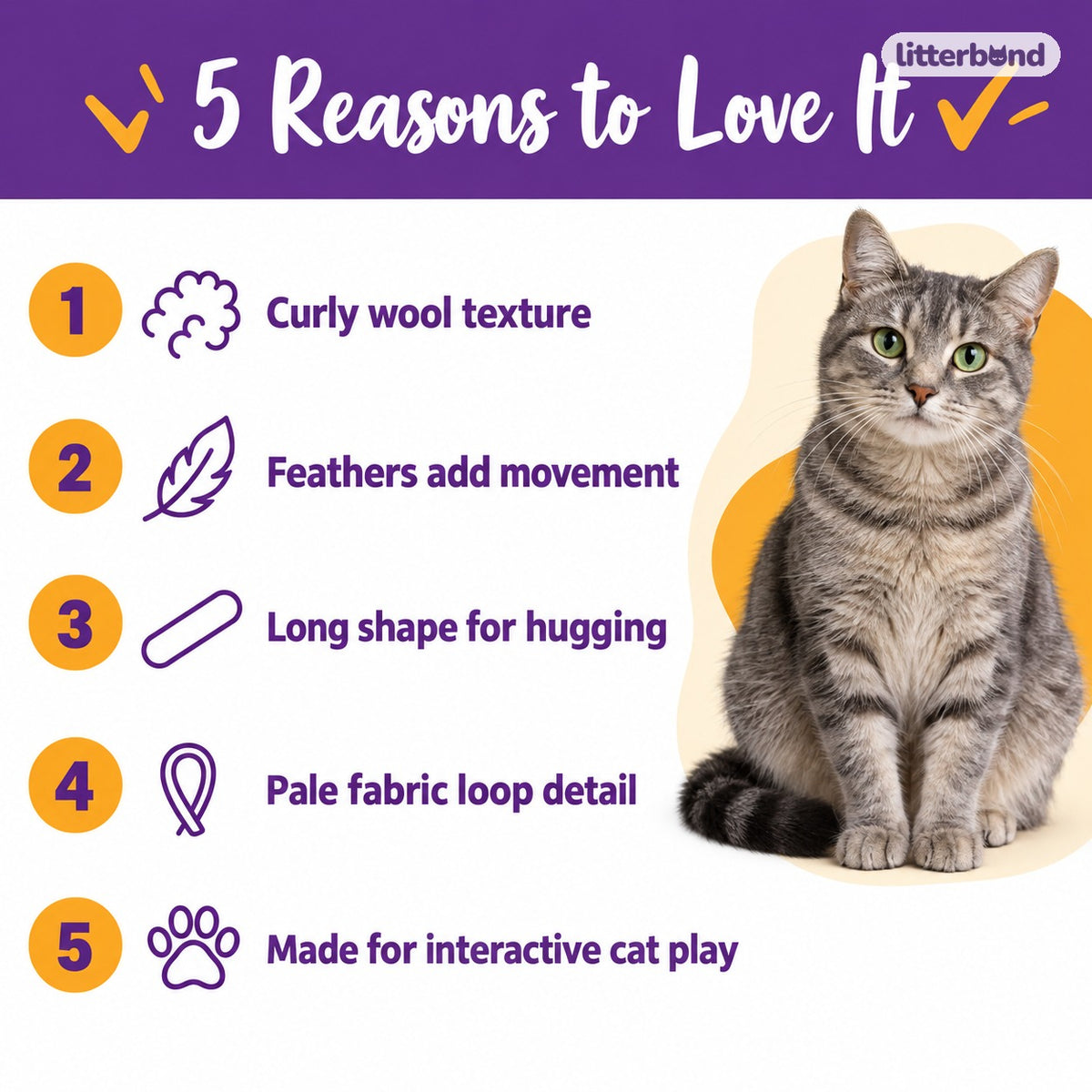 Curly Wool Kicker for Hugging - 5 reasons to love it