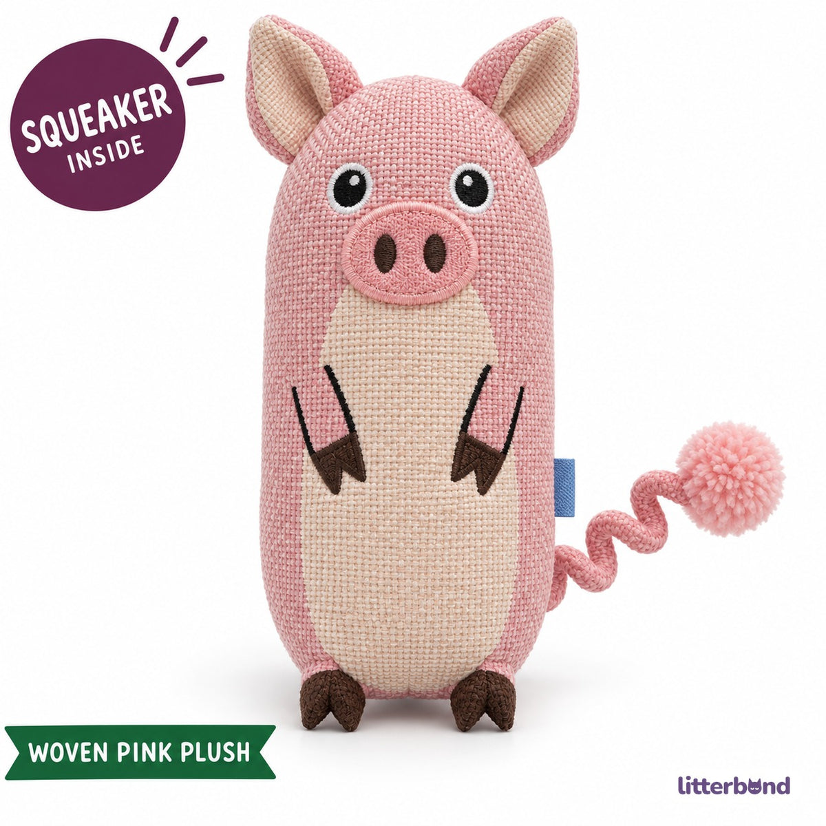 Pink Pig Plush Kicker