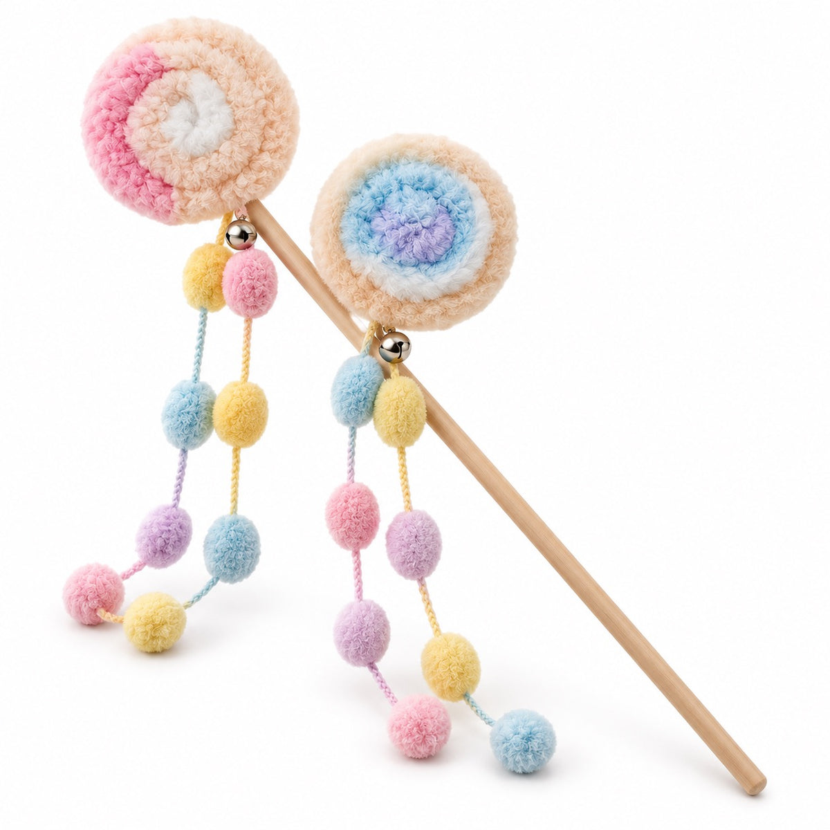 Pastel Macaron Teaser Wand for Batting - Pastel Macaron Wand