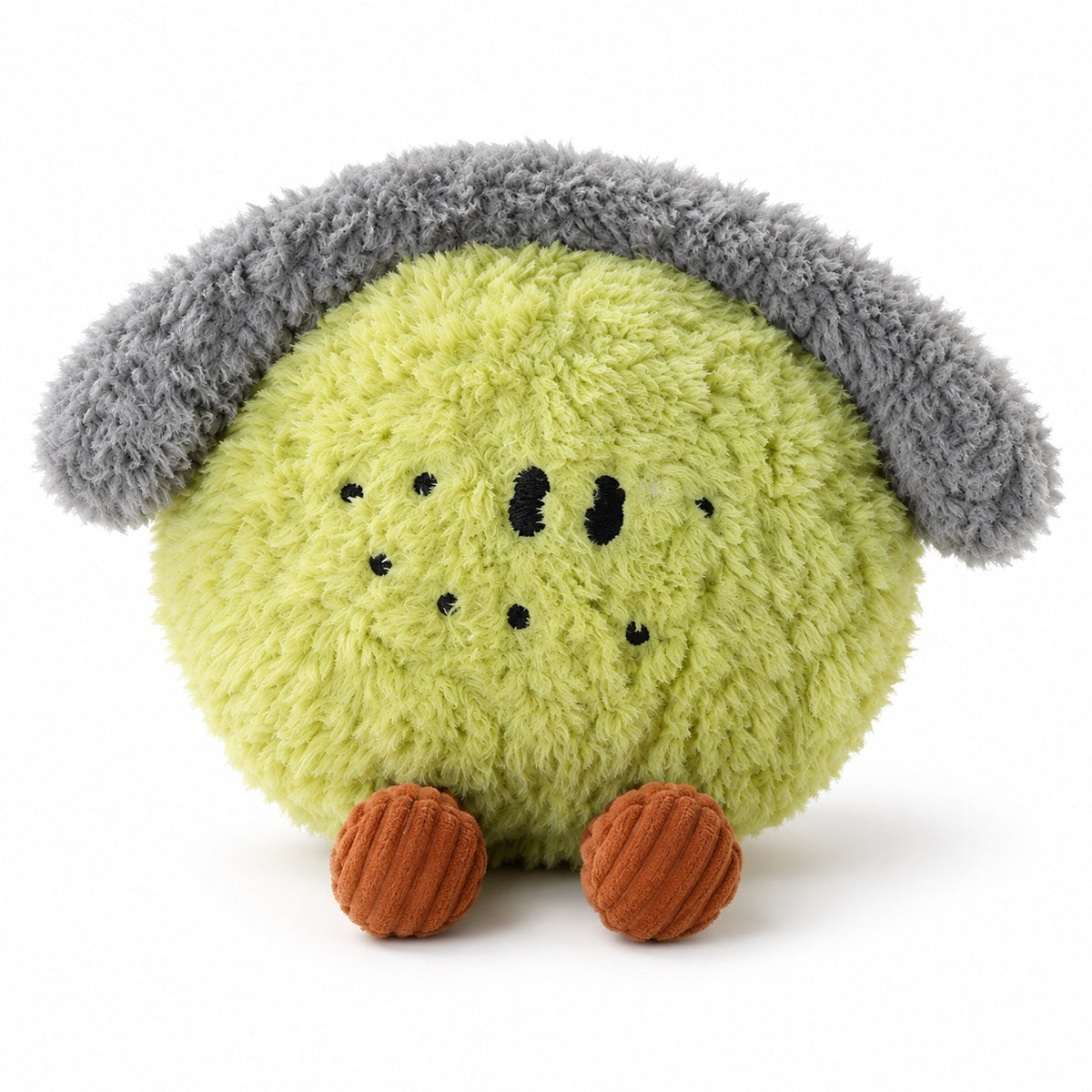 Fruit Plush Toys for Batting - Green Lemon