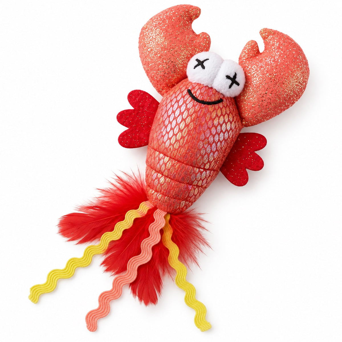 Glitter Lobster Batting Toy - Glitter Lobster