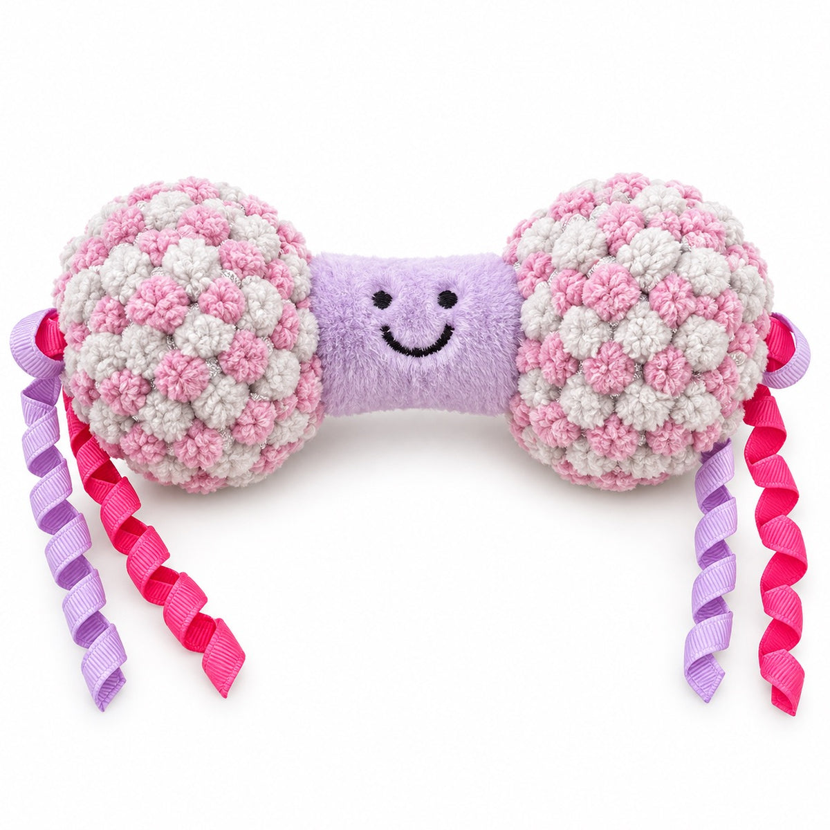 Bobble Dumbbell Plush Toy for Batting - Bobble Dumbbell