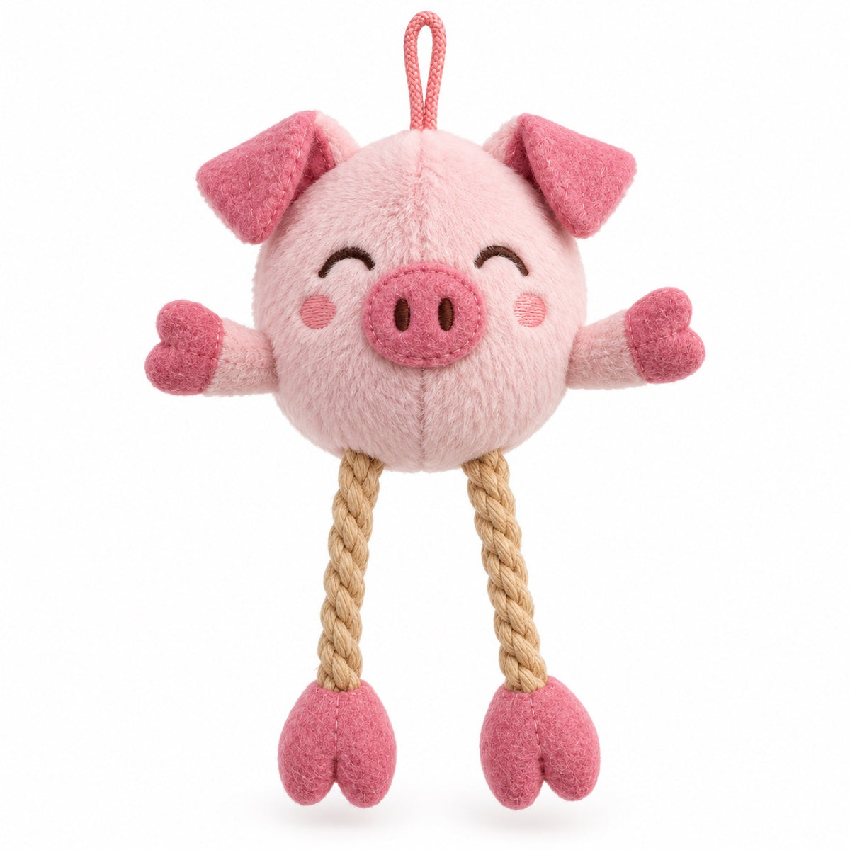 Pink Pig Hanging Toy for Batting - Pink Pig