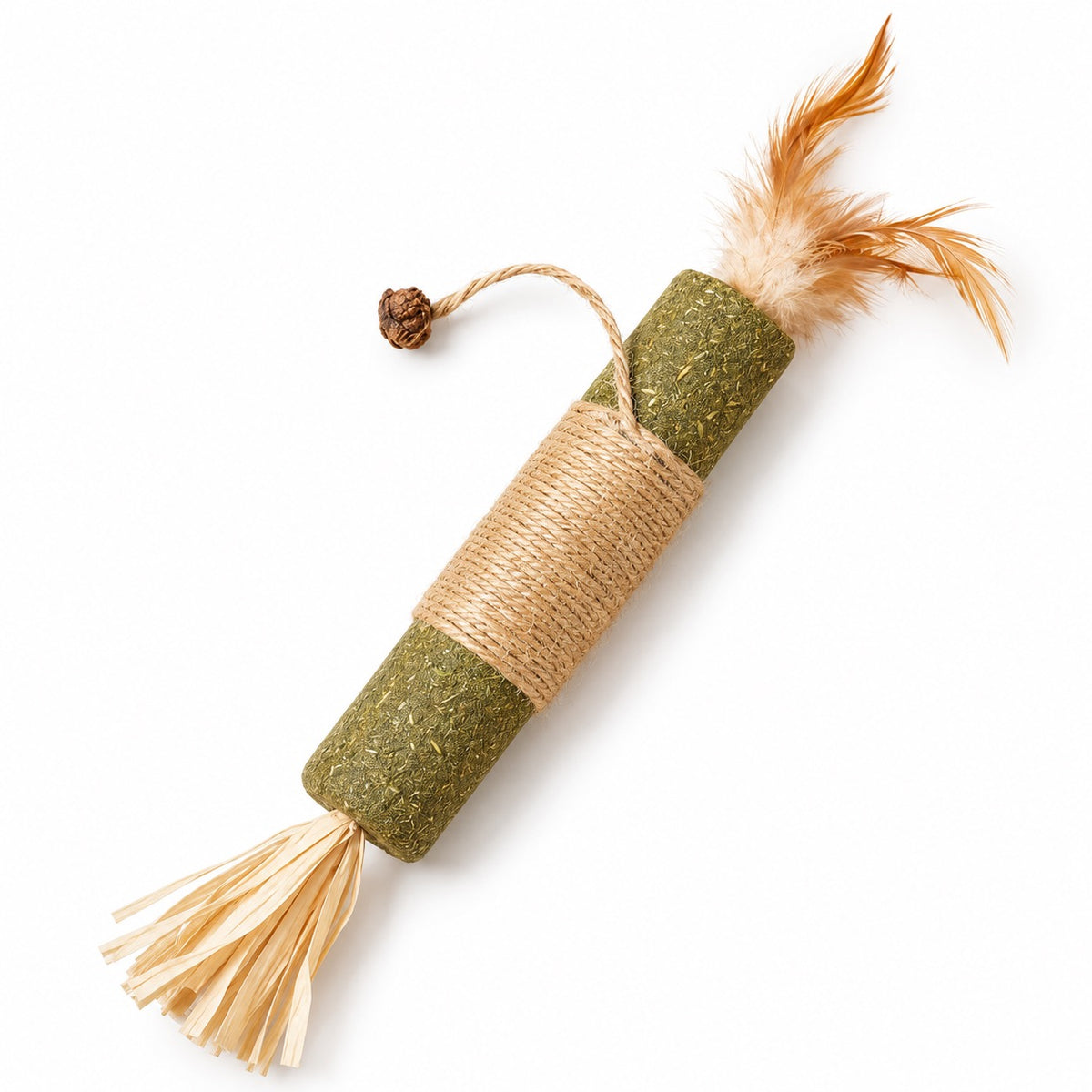 Silvervine Sisal Feather Stick - Silvervine Sisal Stick