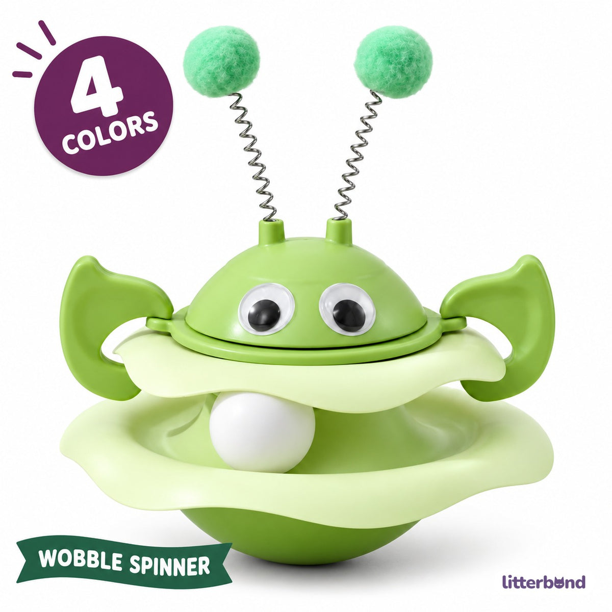 Bee Wobble Spinner Toy