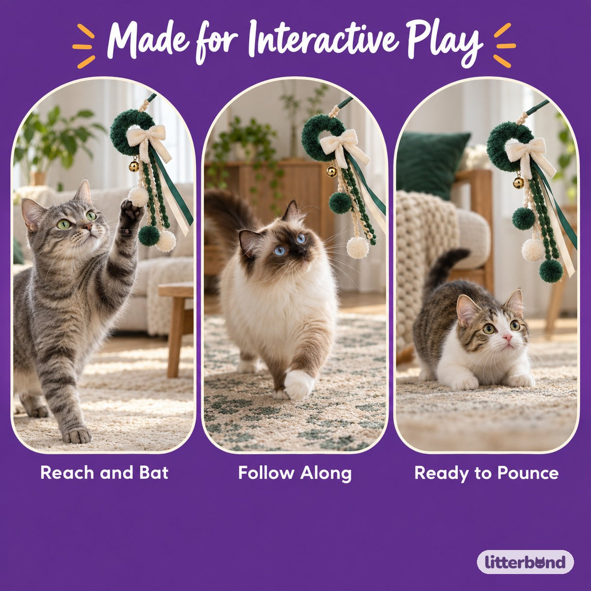 Macaron Plush Ring Wand - playtime at home