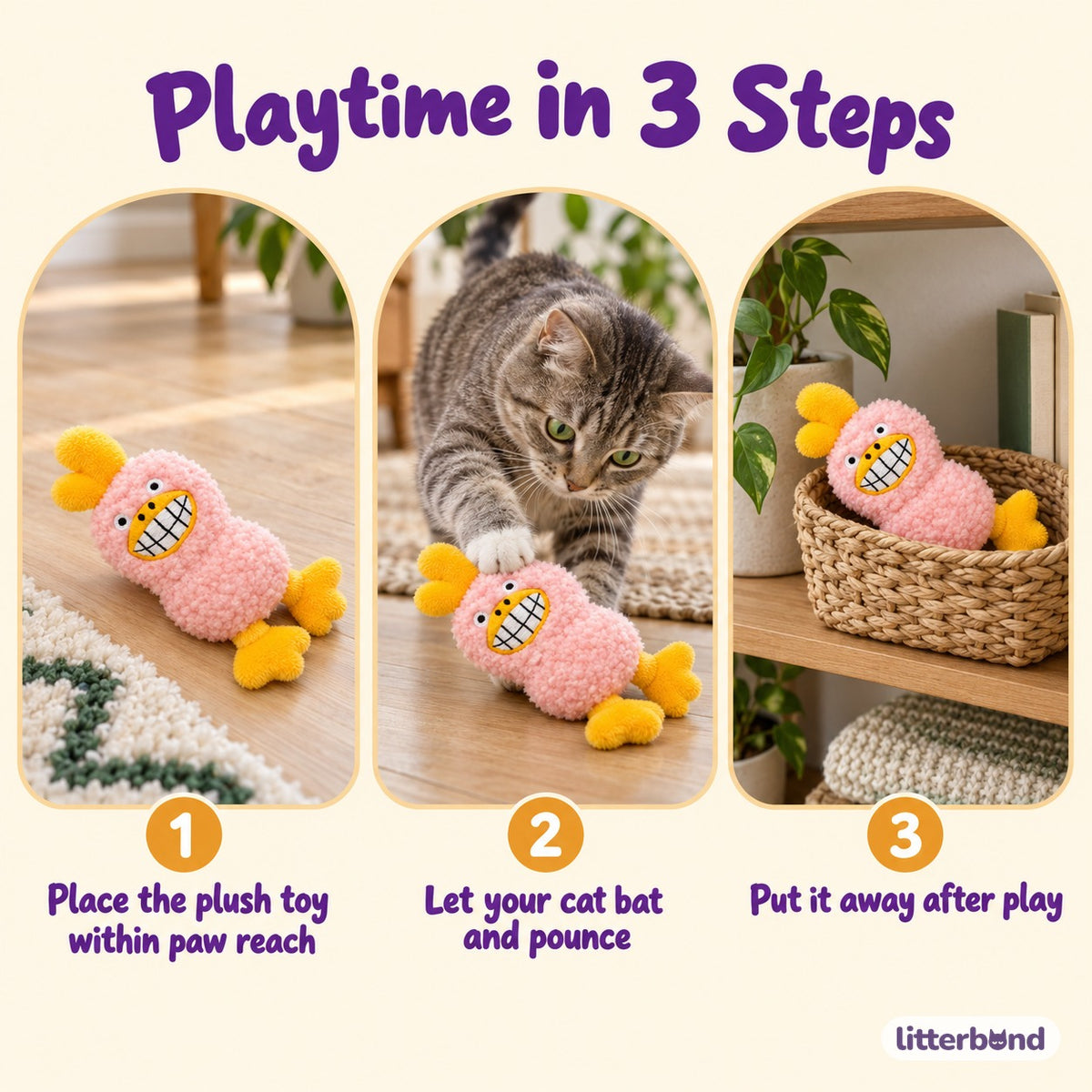 Novelty Plush Toys for Batting - how to play