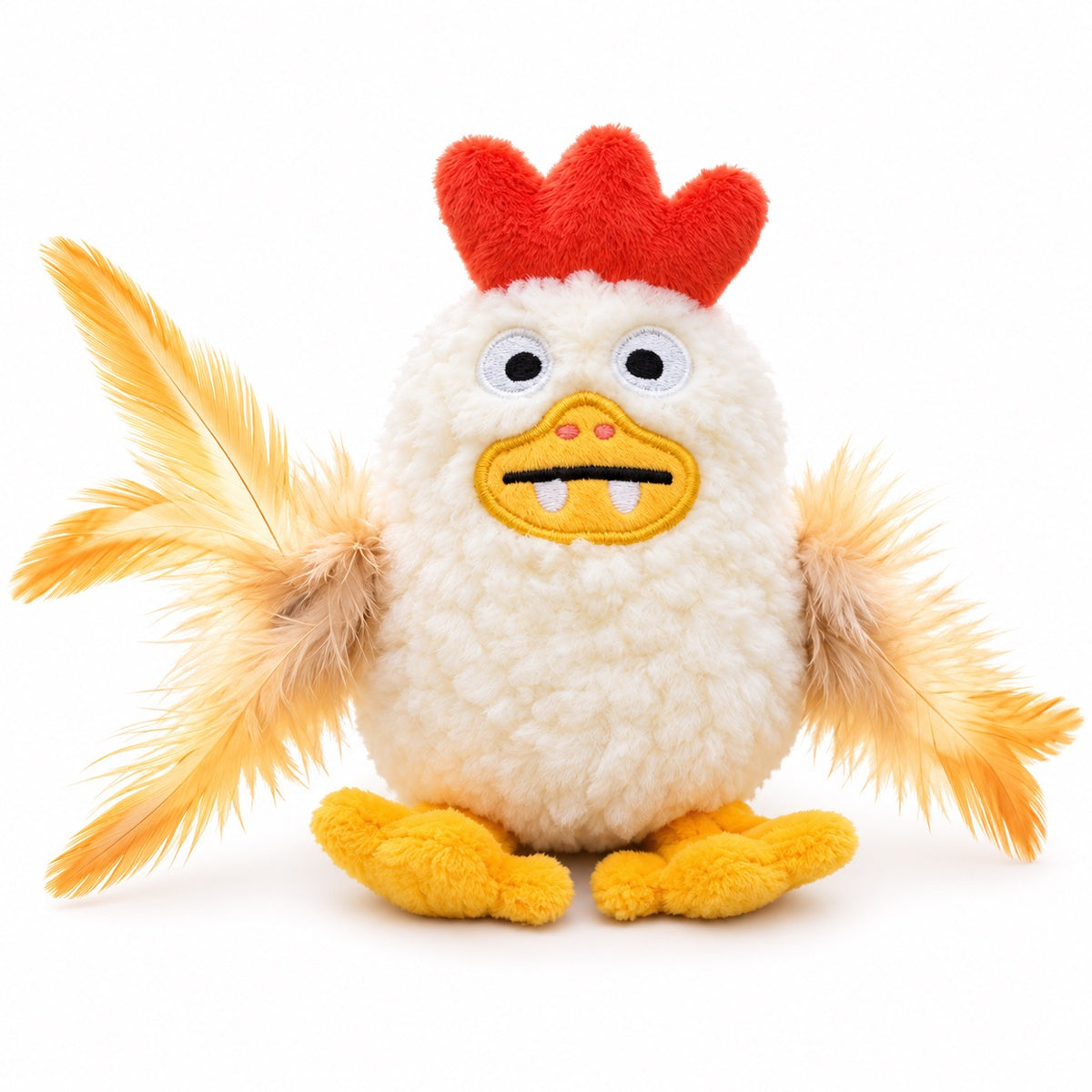 Novelty Plush Toys for Batting - Fluffy Chicken