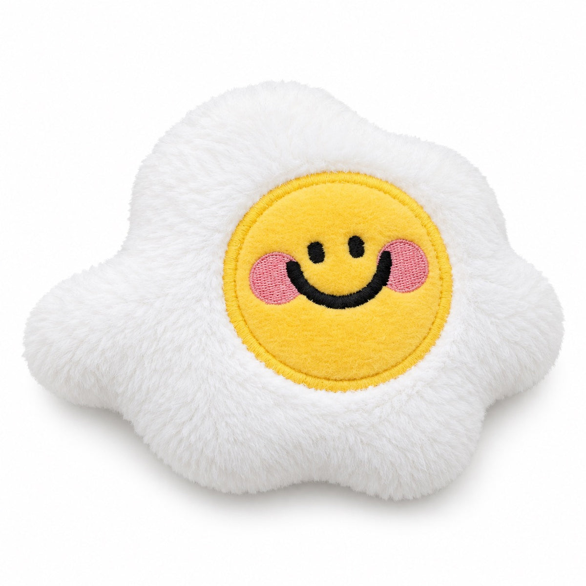 Novelty Plush Toys for Batting - Fried Egg