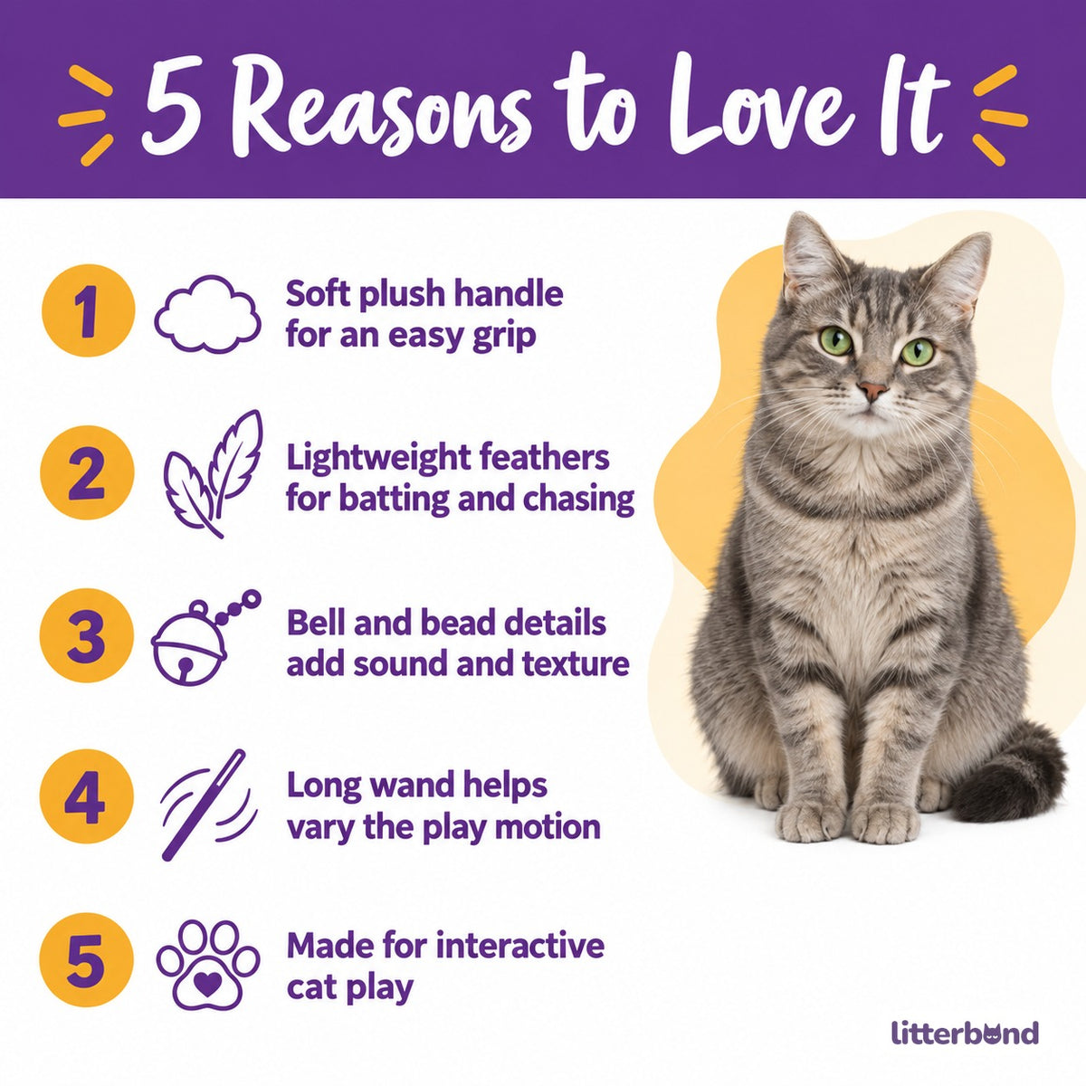 Pink Plush Feather Wand - 5 reasons to love it