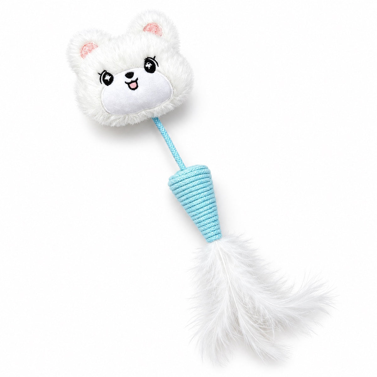 Plush Face Feather Cone for Batting - Plush Face Cone