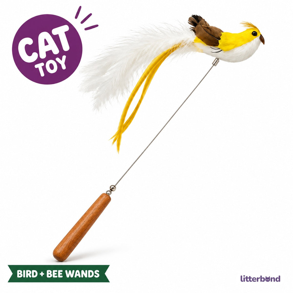 Bird Bee Chasing Wand