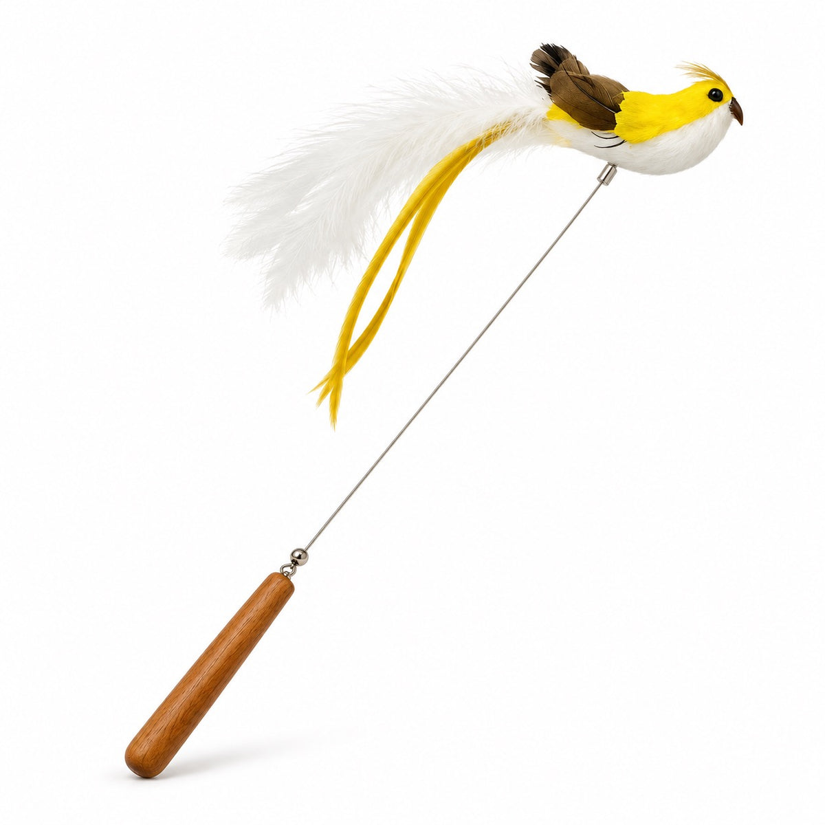 Bird Bee Chasing Wand - Feather Bird