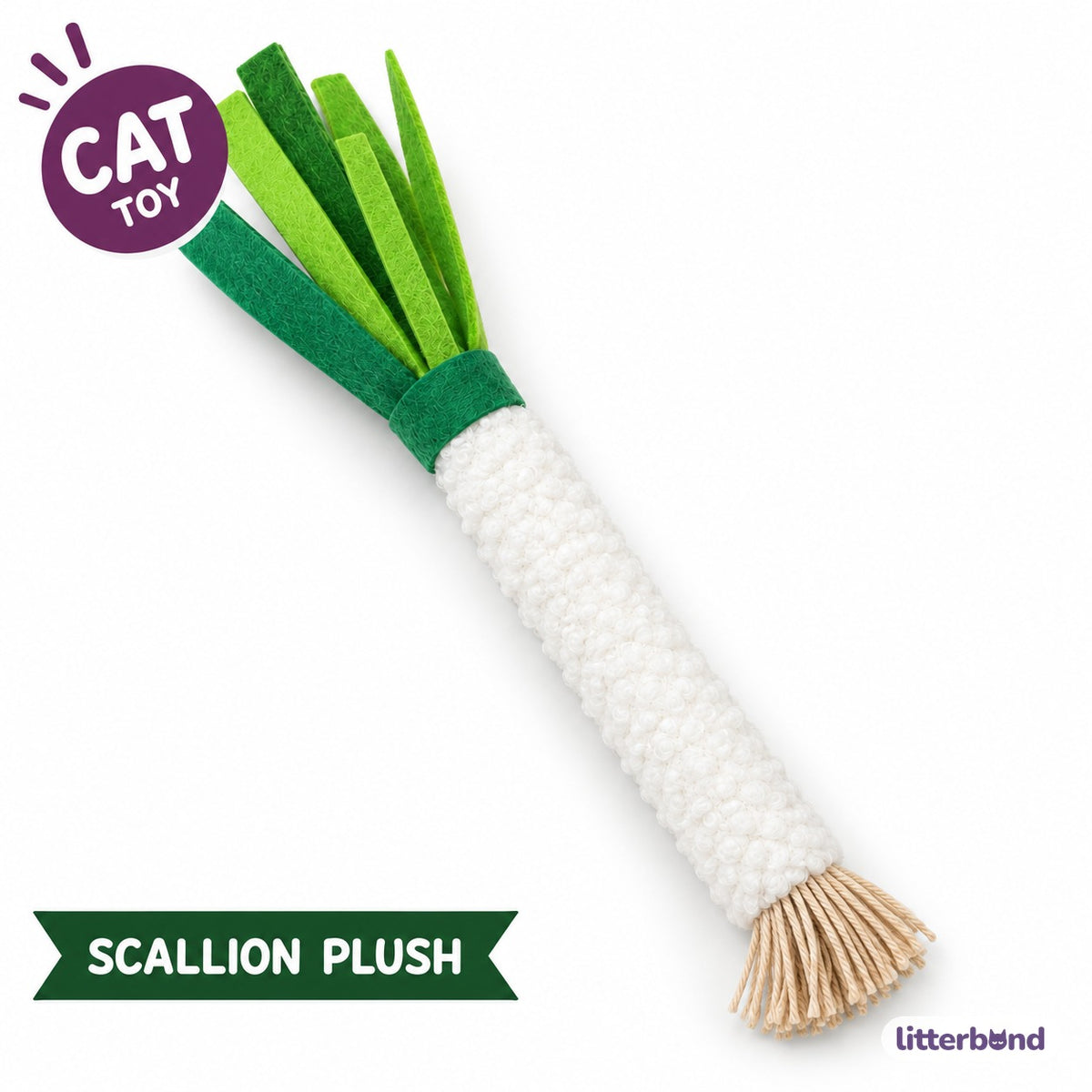 Silvervine Scallion Plush for Batting