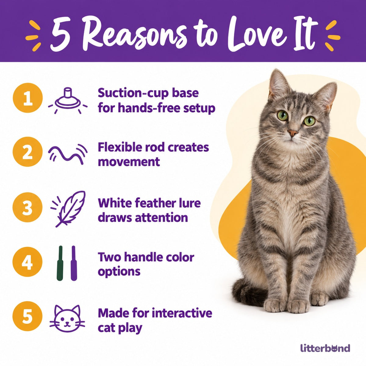 Suction Feather Chaser Wand - 5 reasons to love it
