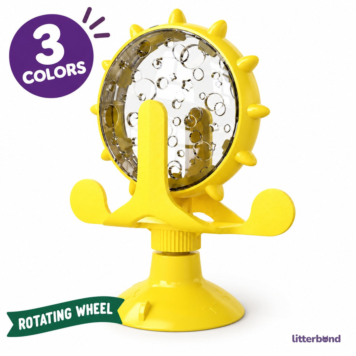 Rotating Treat Wheel for Batting