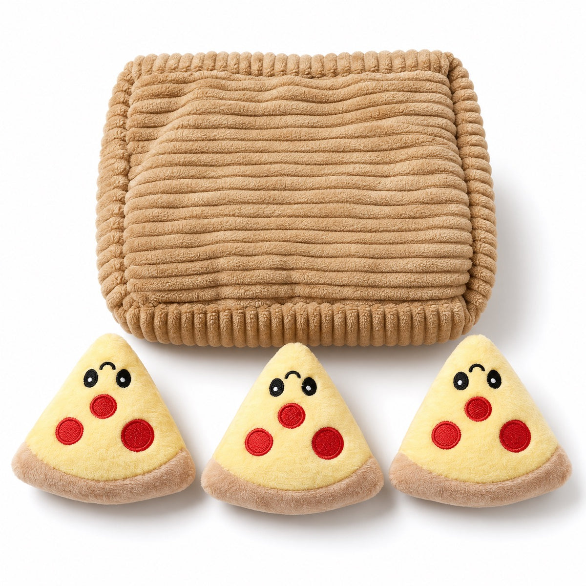 Plush Pizza Set for Batting - Pizza Set