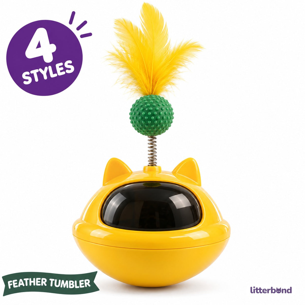Feather Wobble Tumbler for Batting