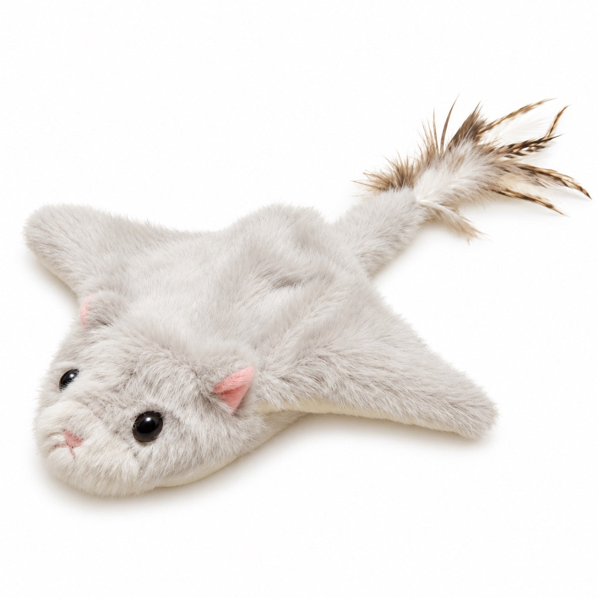 Flying Squirrel Toy for Pouncing - Gray