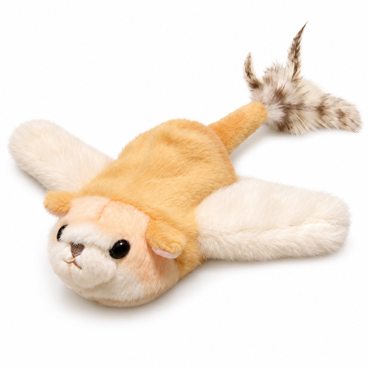Flying Squirrel Toy for Pouncing - Orange