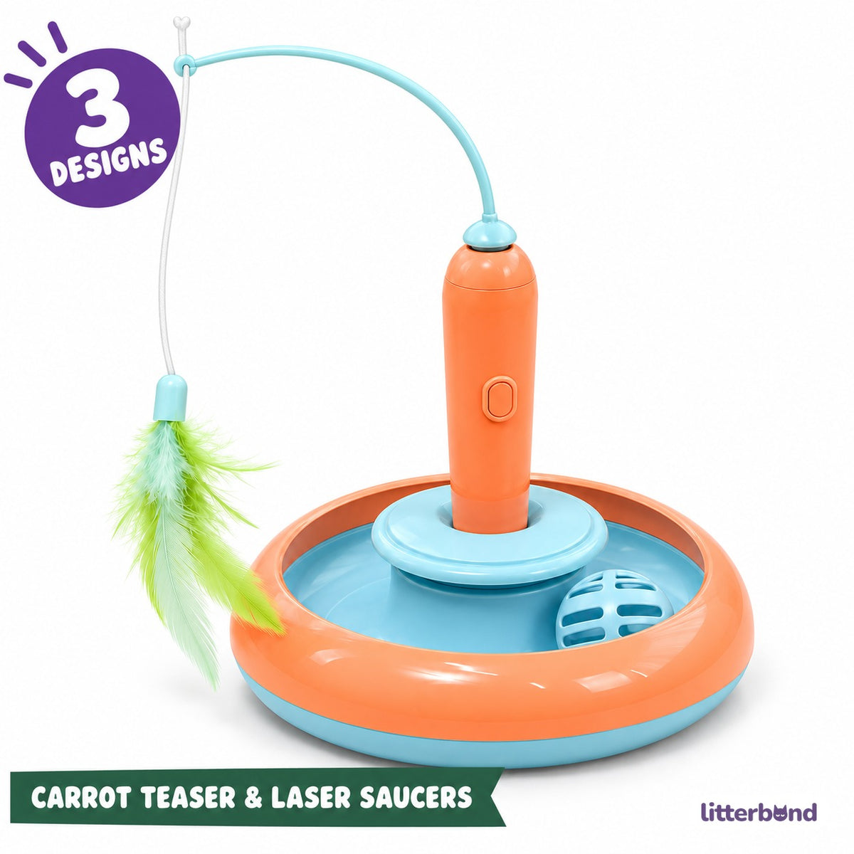 Carrot & Saucer Toys for Batting