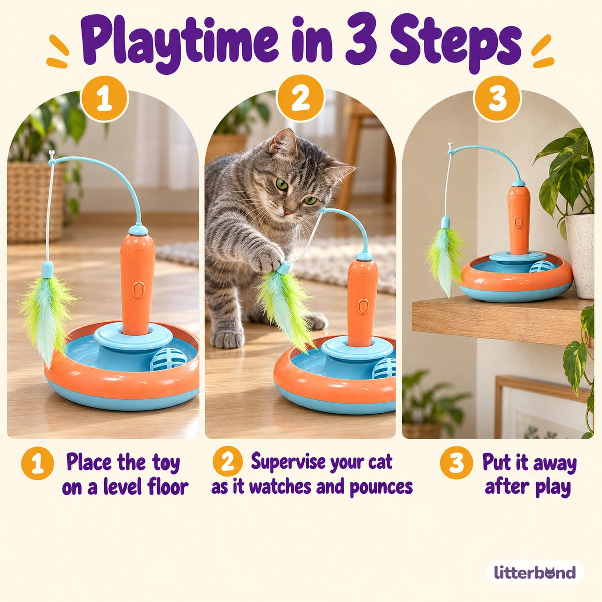 Carrot & Saucer Toys for Batting - how to play