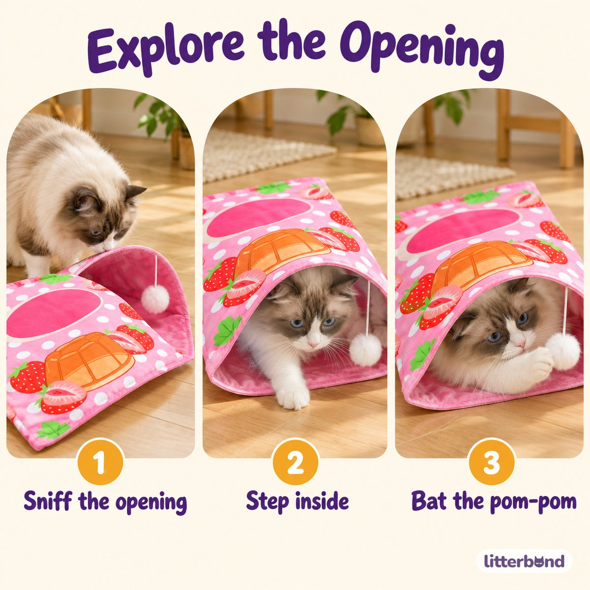 Snack Crinkle Bag for Hiding - how to play