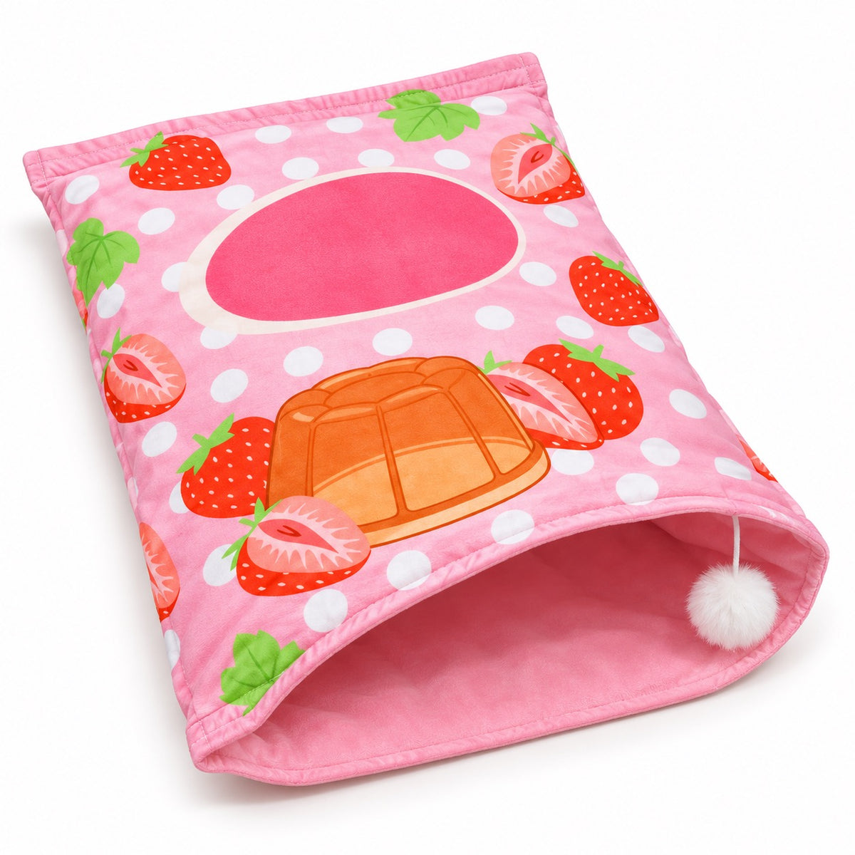 Snack Crinkle Bag for Hiding - Pink Strawberry