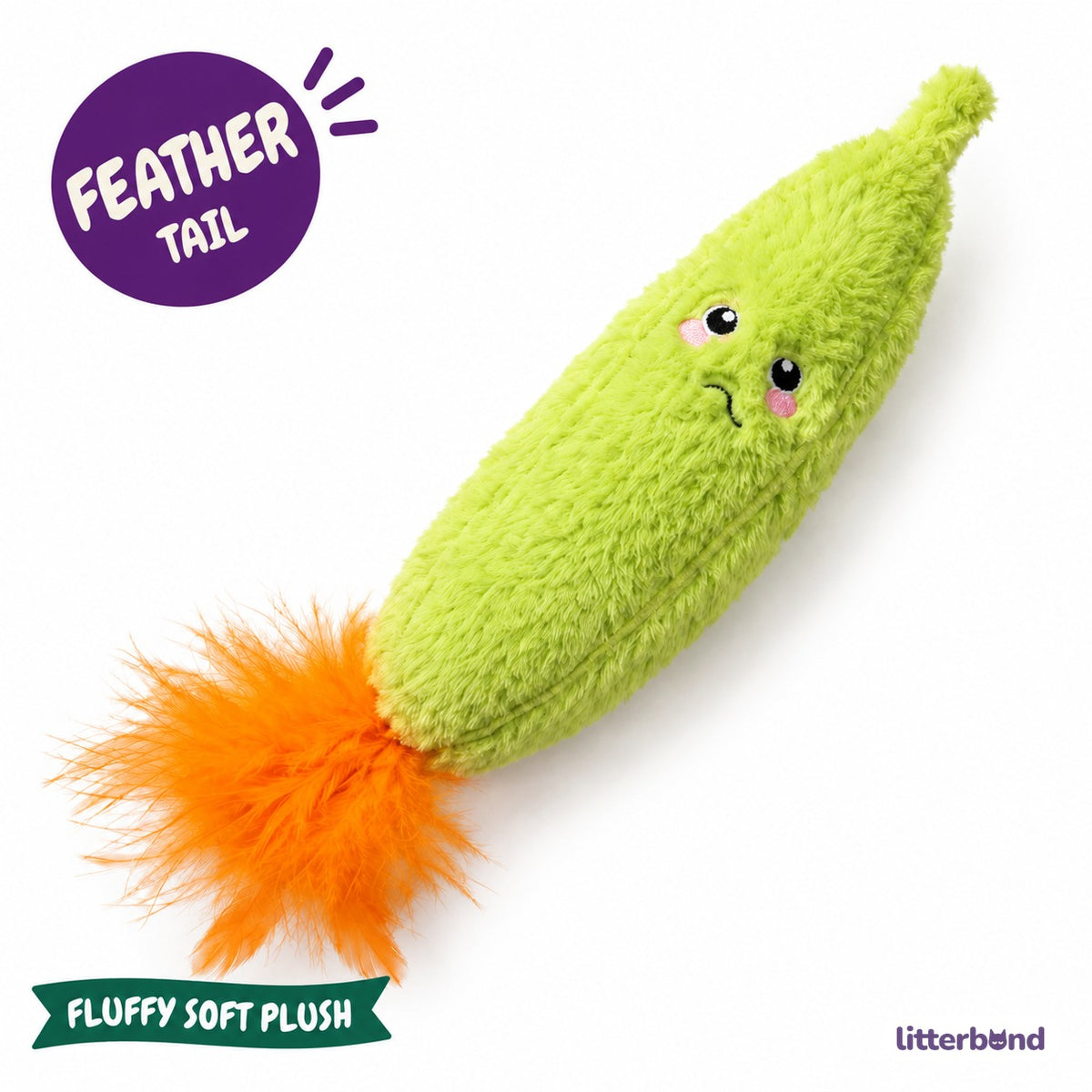Lime Gourd Kicker Plush