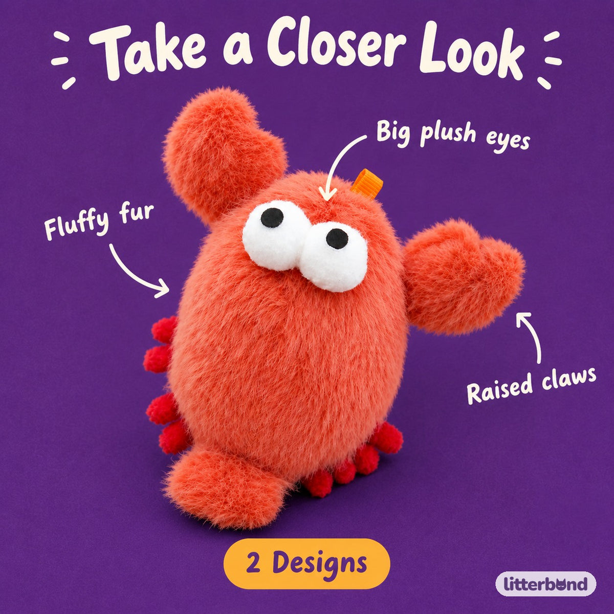 Pocket Crab & Lobster Pals - close-up details