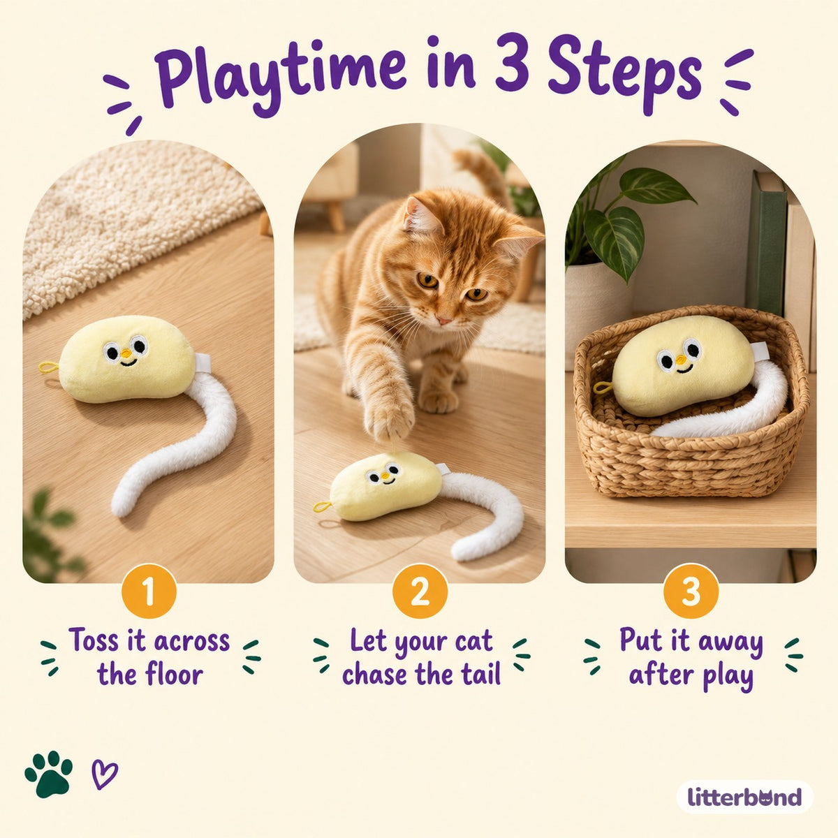 Long-Tail Bean Plushies - how to play