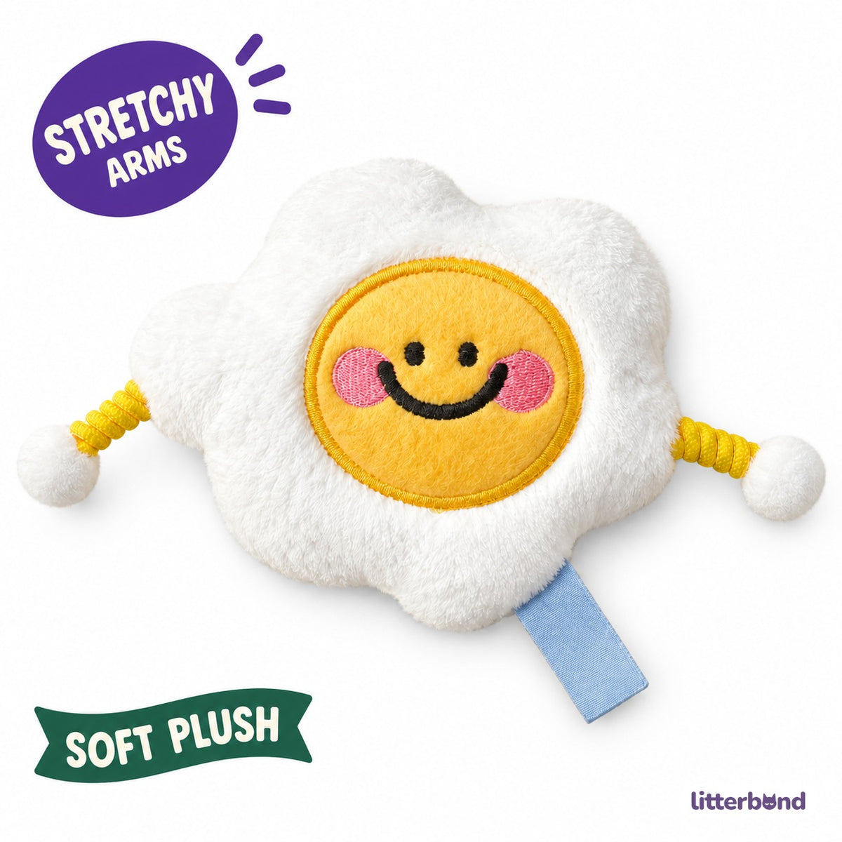 Stretchy-Arm Egg Plush