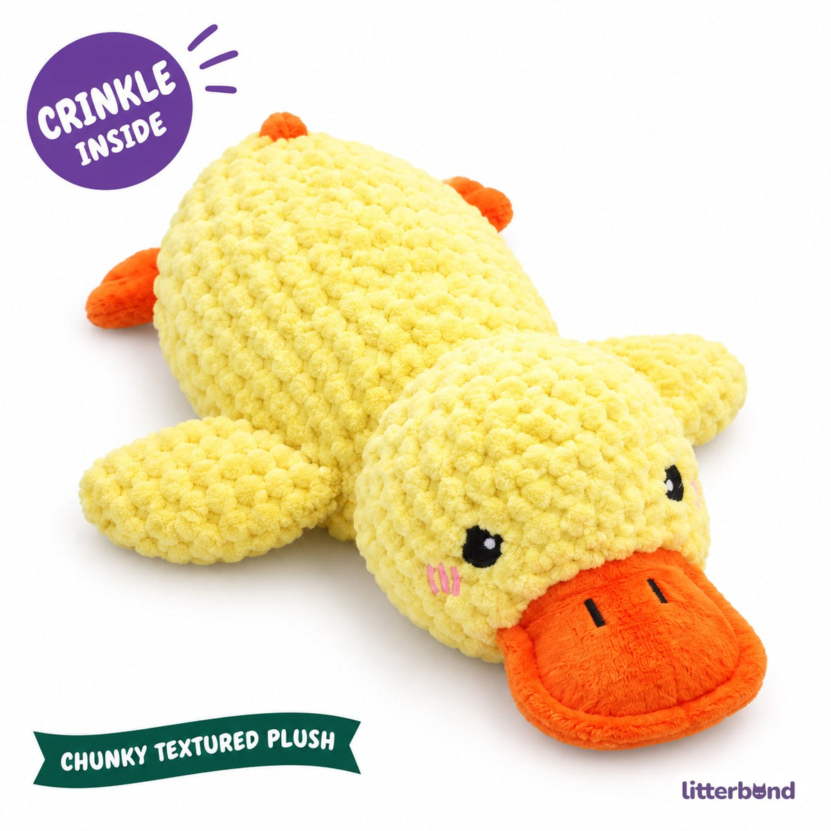 Popcorn Chenille Duck Kicker