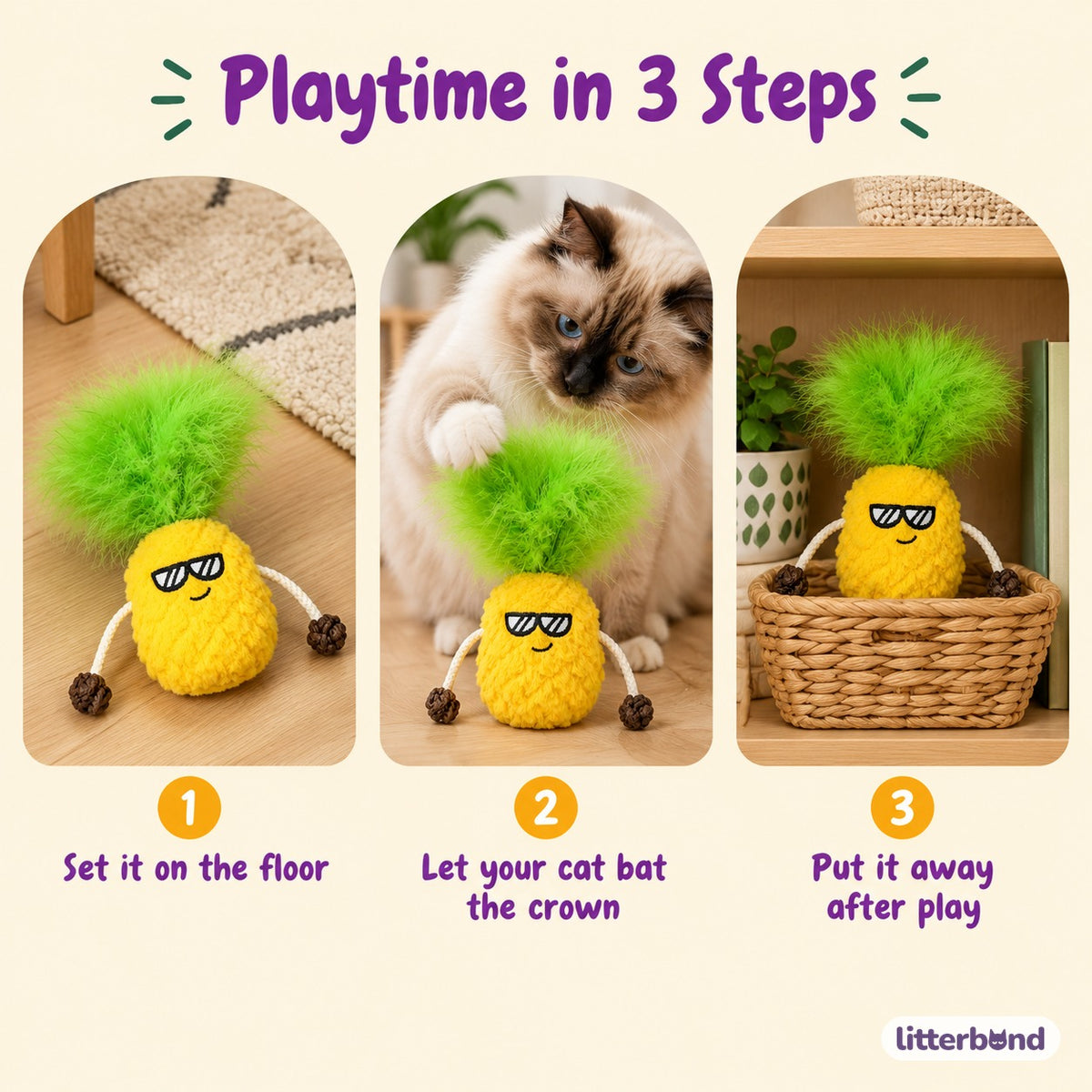 Shades Pineapple Pal - how to play