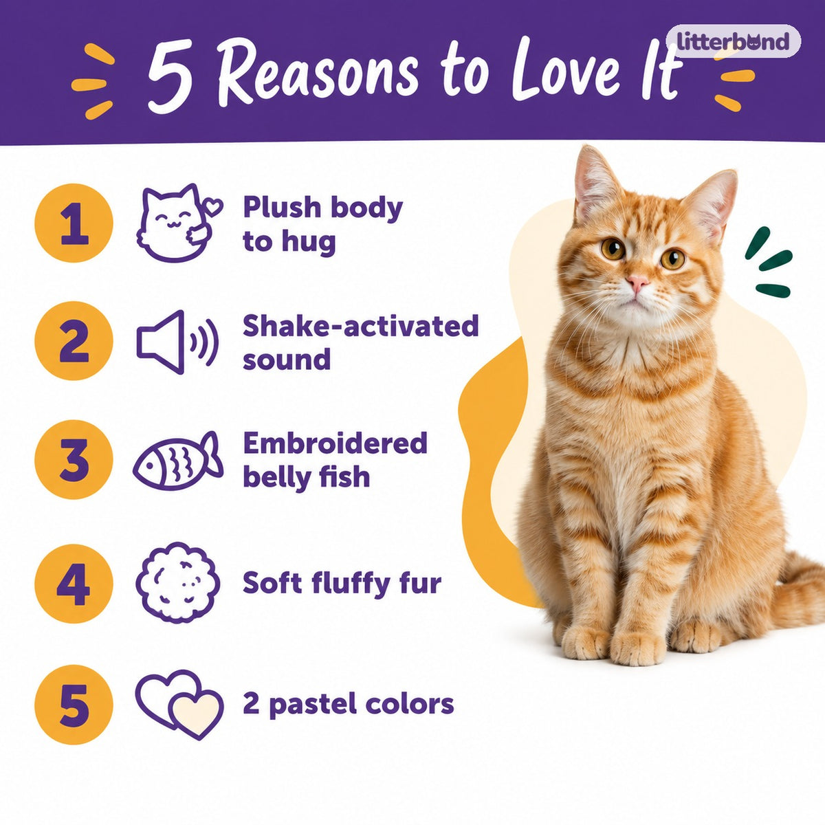 Pastel Fish-Tummy Pals - 5 reasons to love it
