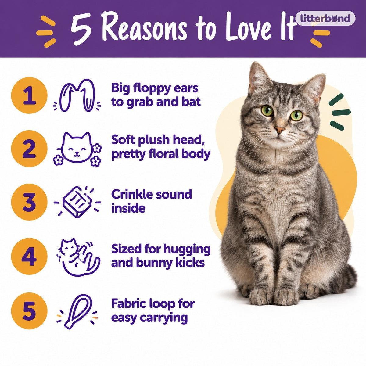 Floppy Ear Blossom Bunny - 5 reasons to love it