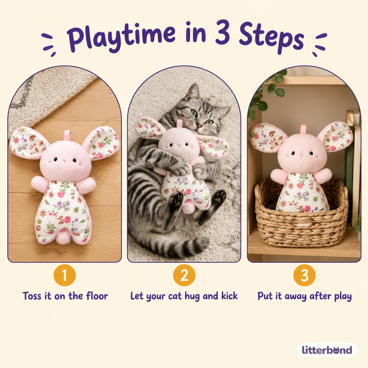 Floppy Ear Blossom Bunny - how to play