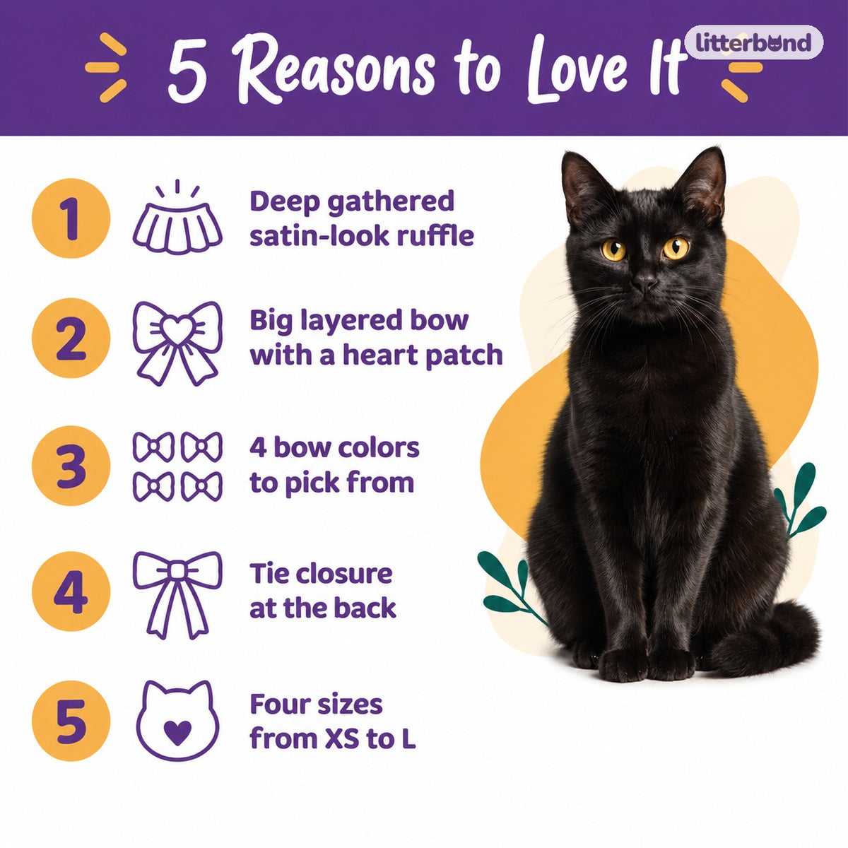 Big Bow Heart Patch Bib - 5 reasons to love it