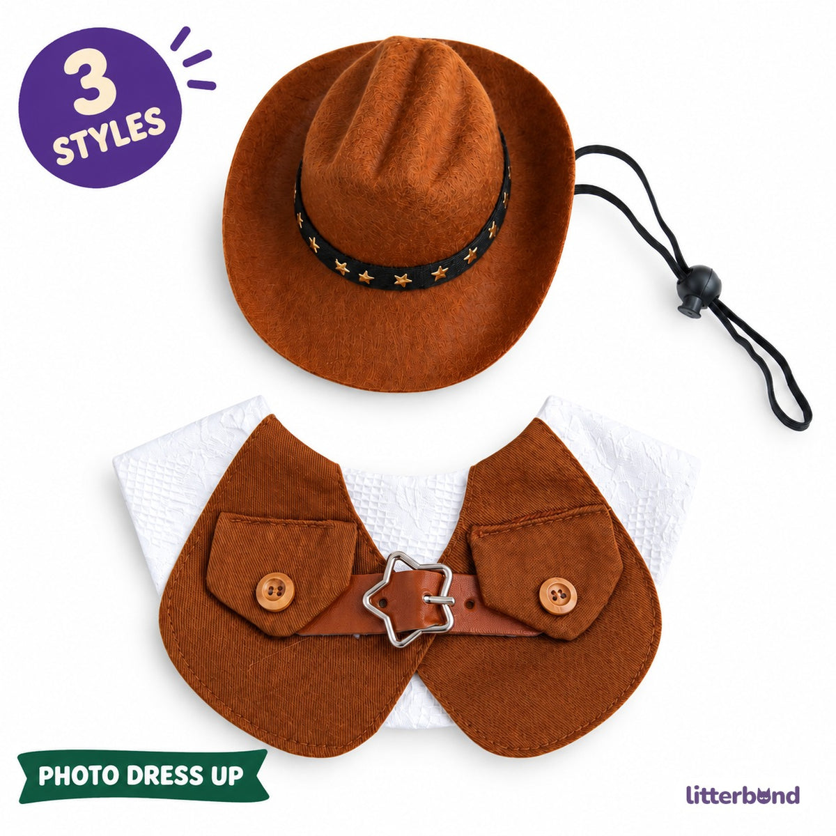 Western Hat & Collar Options