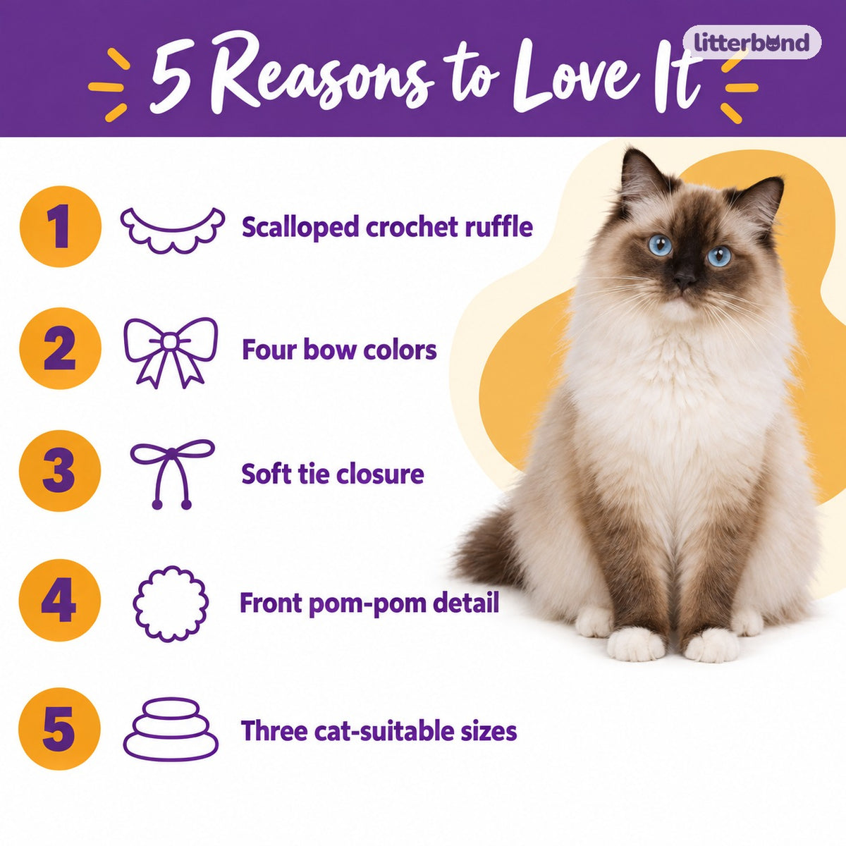 Scalloped Bow Crochet Necklace - 5 reasons to love it