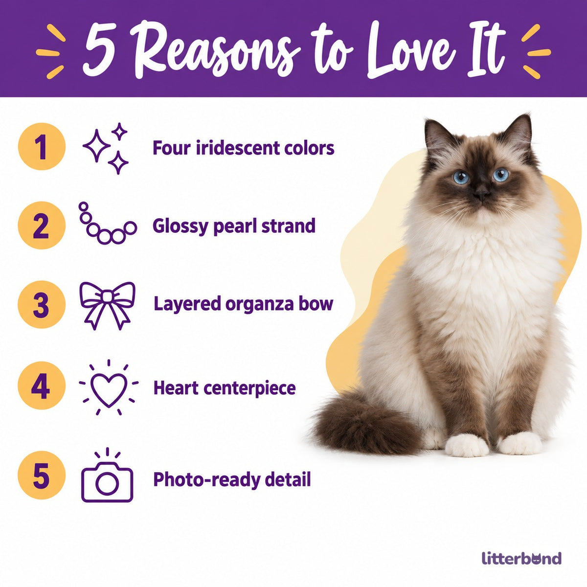 Iridescent Heart Bow Necklace - 5 reasons to love it