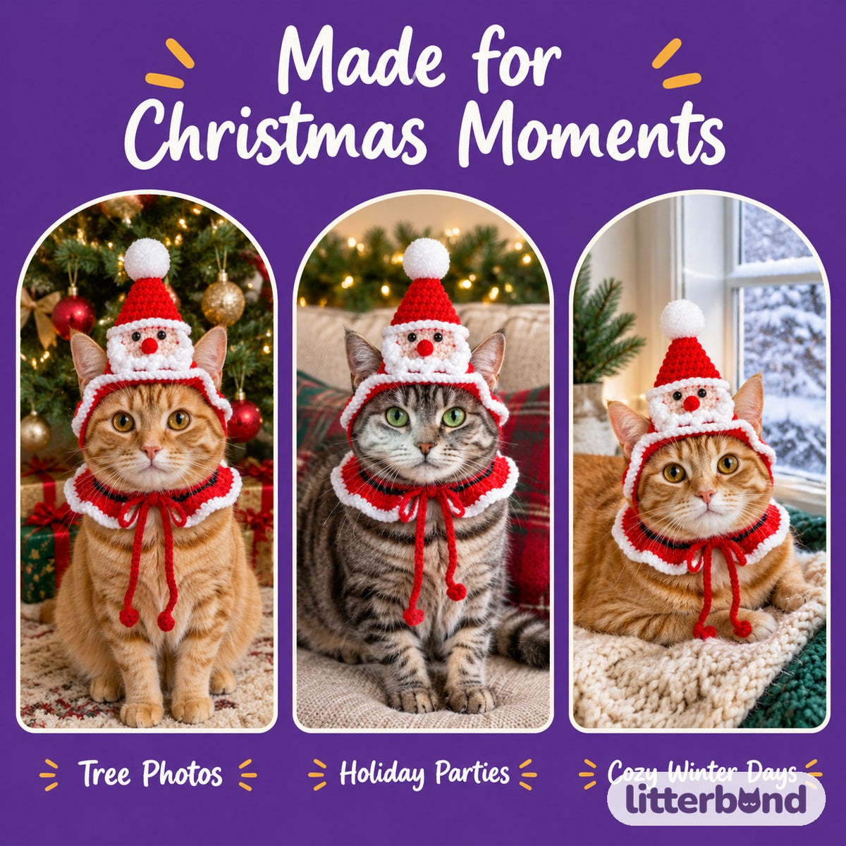 Crochet Christmas Hat Christmas moments