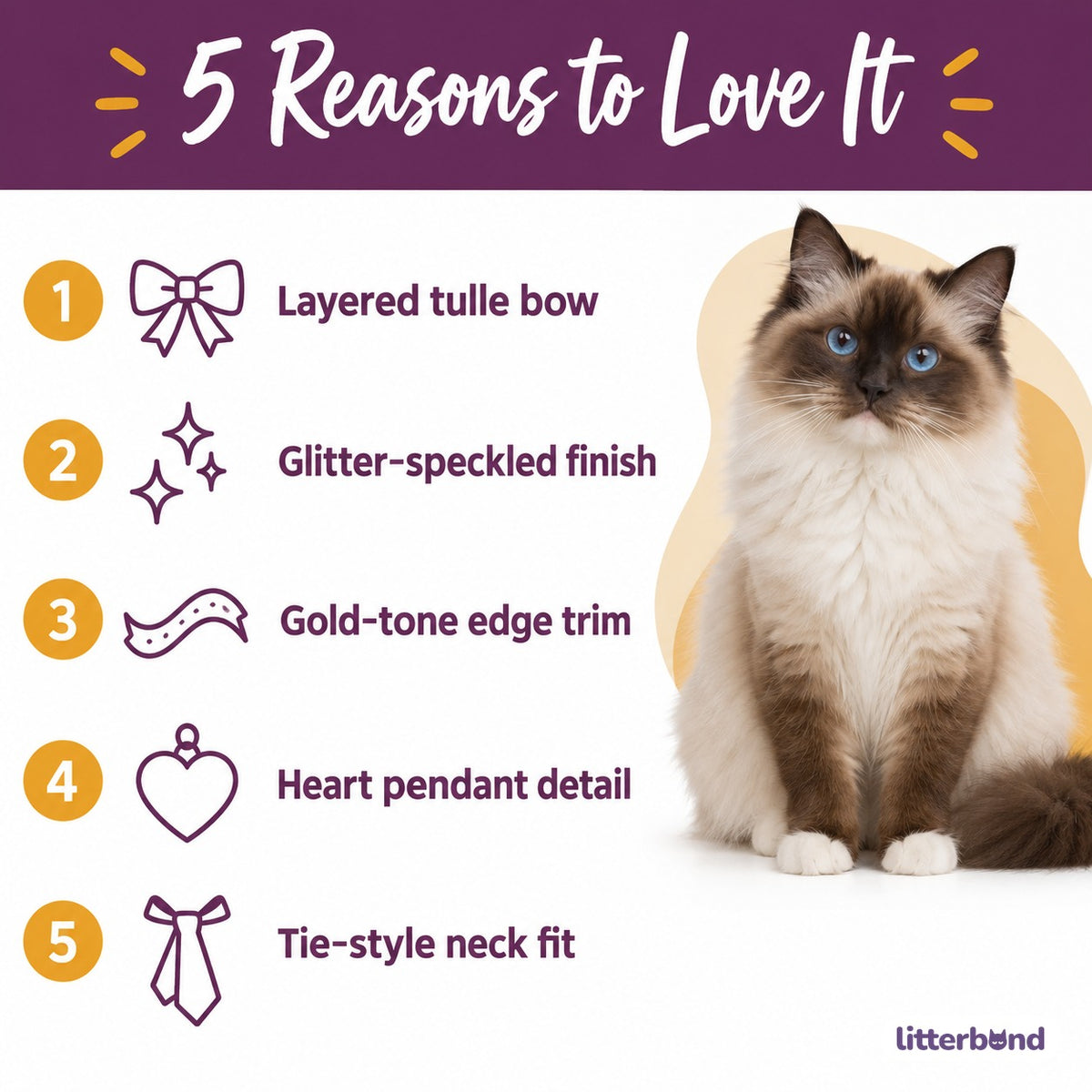 Sequin Tulle Bow Collar - 5 reasons to love it