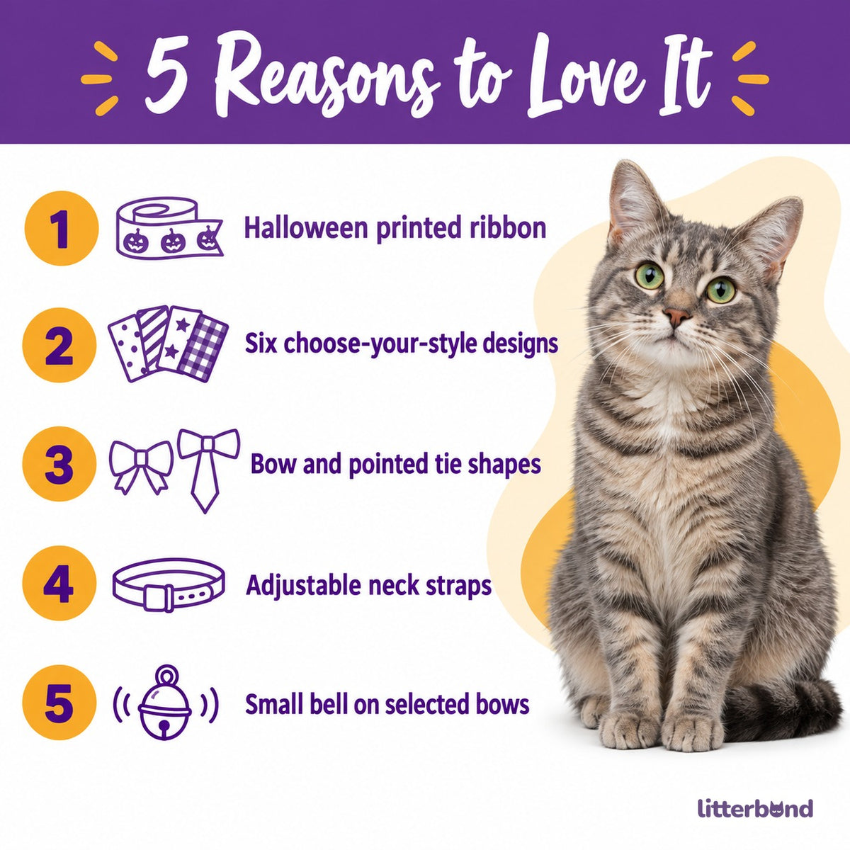 Halloween Bow Tie & Necktie Collars - 5 reasons to love it