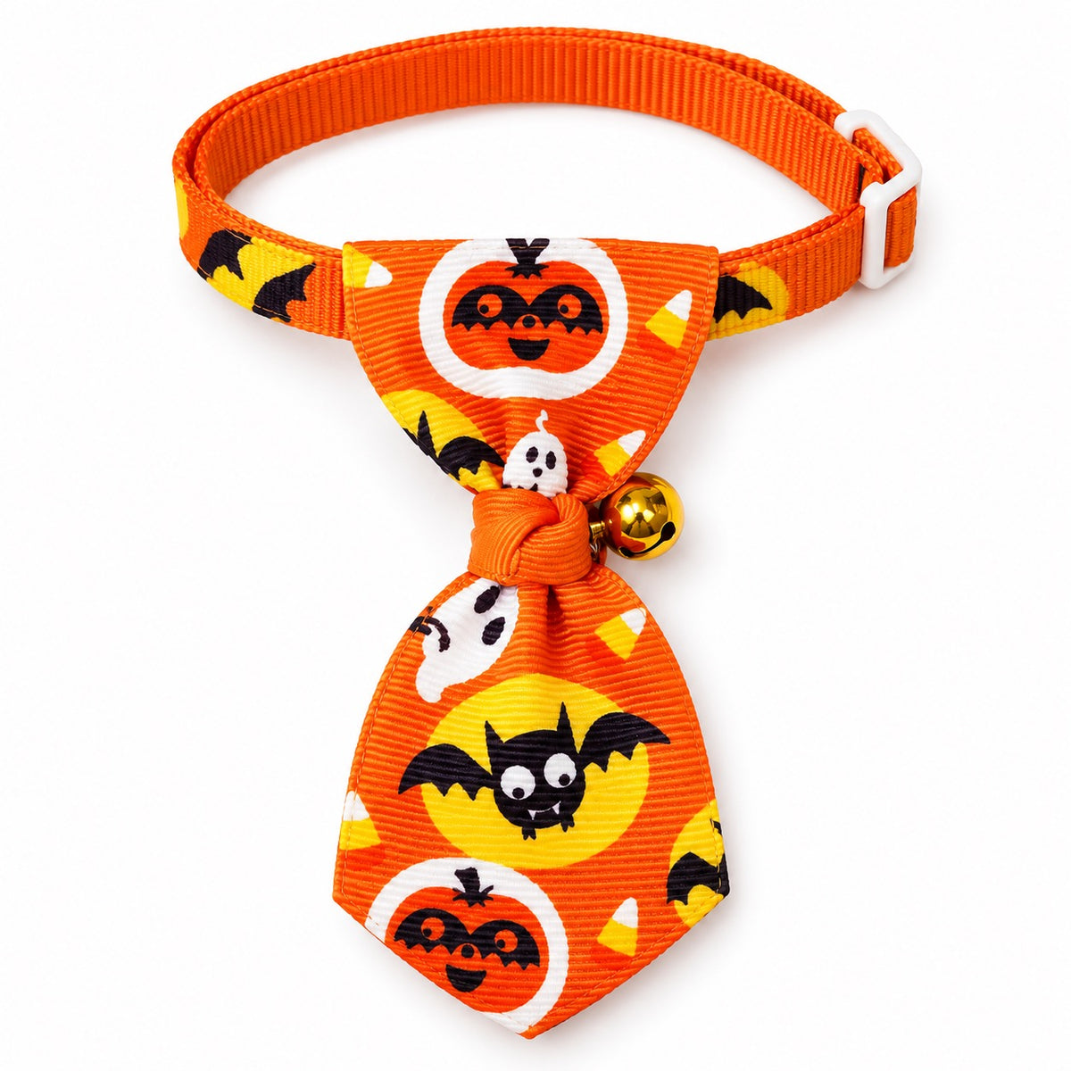 Halloween Bow Tie & Necktie Collars - Pumpkin Tie