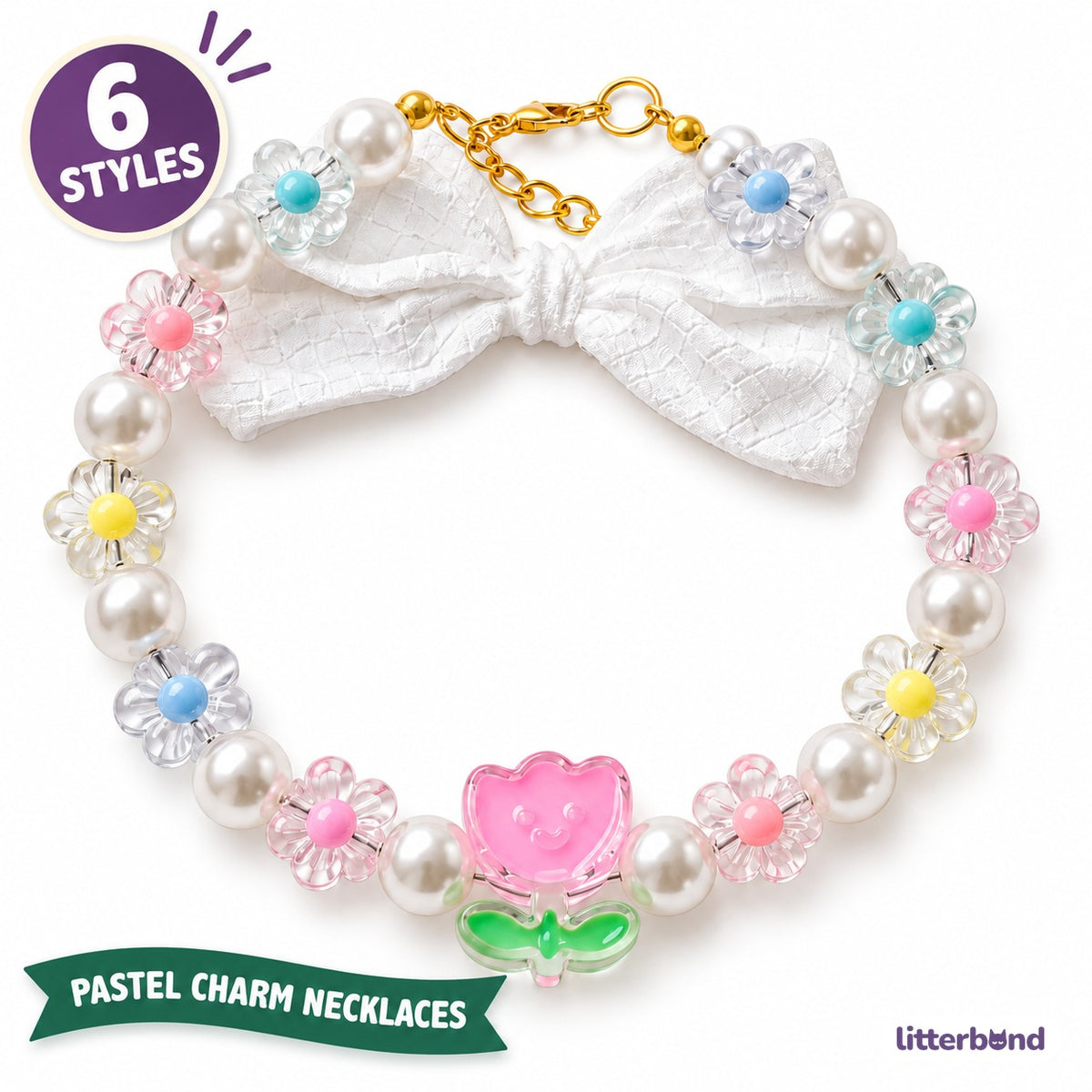Pastel Charm Necklace for Photos