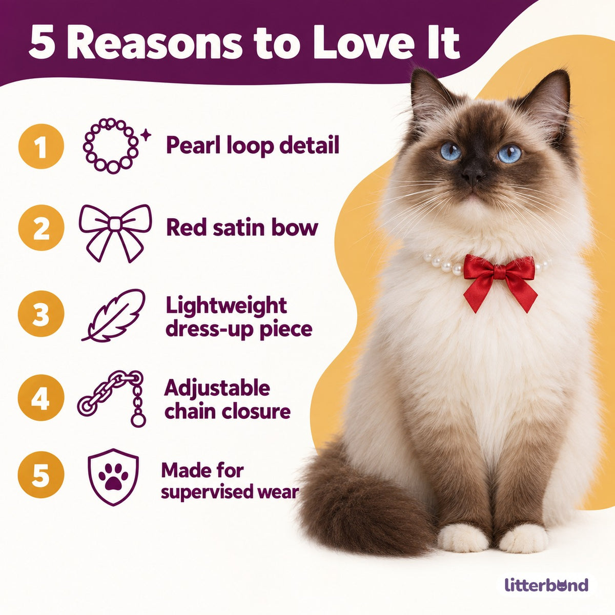 Satin Heart Pearl Necklace - 5 reasons to love it
